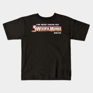 VAN METER VISITOR FESTIVAL SWOOP-A-MANIA IOWA Kids T-Shirt